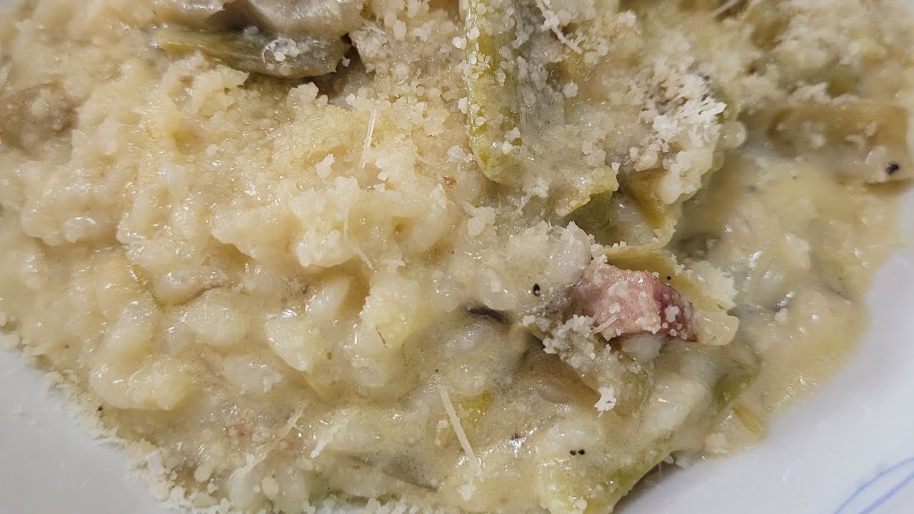 RISOTTO CREMOSO CON I CARCIOFI