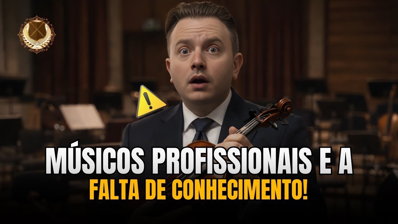 MÚSICOS PROFISSIONAIS E A FALTA DE CONHECIMENTO!