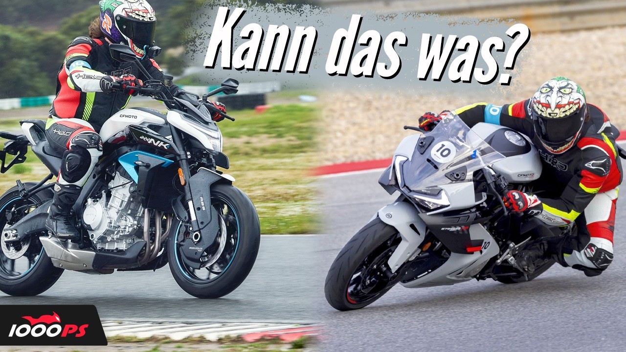 Low Budget Dreizylinder! CFMOTO 675 SR-R & 675 NK Test 2025