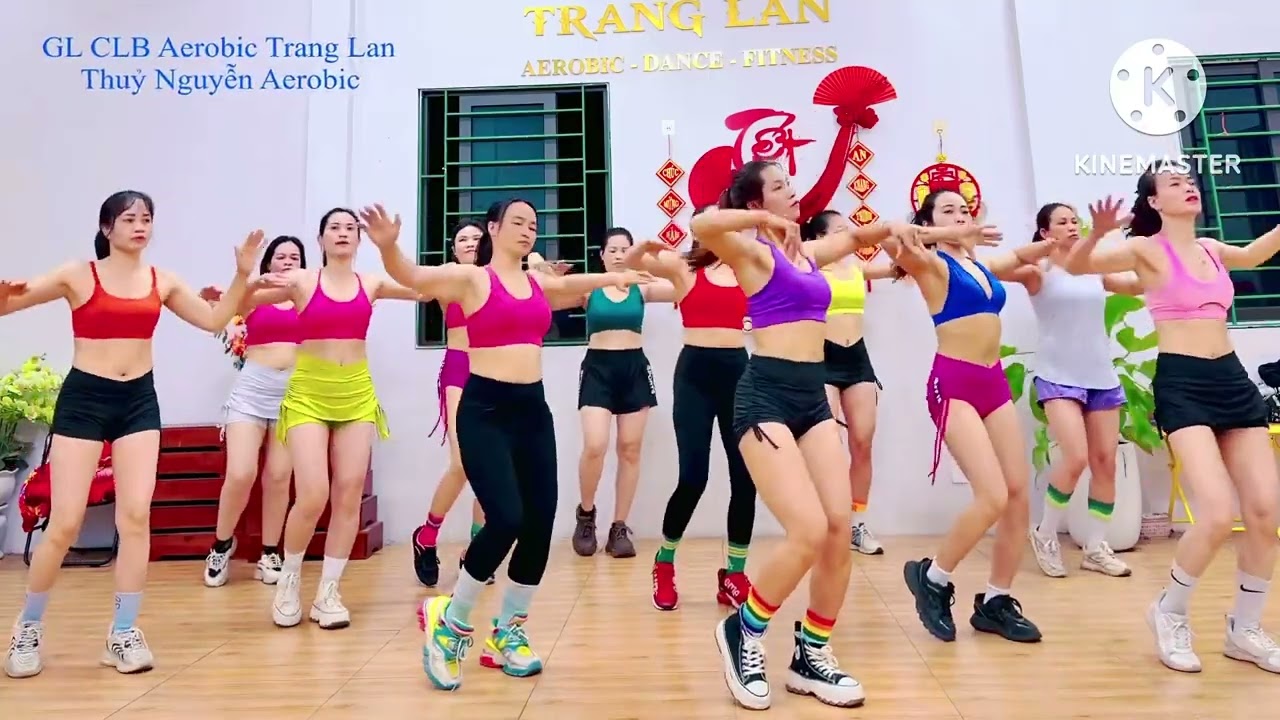 GIẬT NHANH ĐÁNH TAN BĂNG GIÁ // GL CLB AEROBIC TRANG LAN @ Aerobic Thuynguyen 