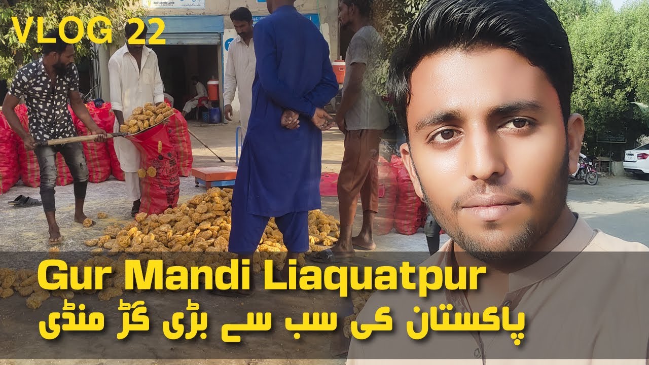 Gur Mandi Liaquatpur | biggest Gur Mandi in Pakistan | Visit