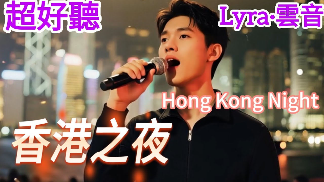 Lyra·雲音 翻唱 超好聽 |《香港之夜》| 男聲版 | 原唱:鄧麗君 | 在那美麗夜晚，那相愛人兒伴成雙 | Beautiful | 