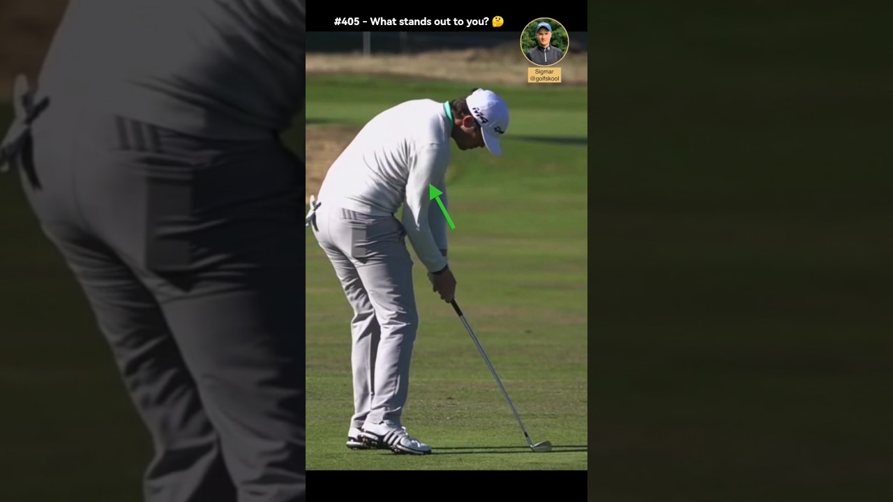 Perfect Club Path (Golf Swing Slow Motion Iron)