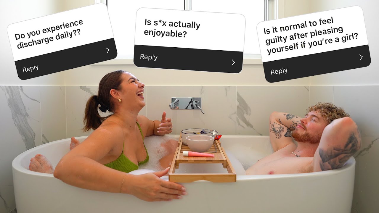 Do I actually enjoy s*x with him? | GIRL TALK IN THE BATH IN FRONT OF MY FIANCE...