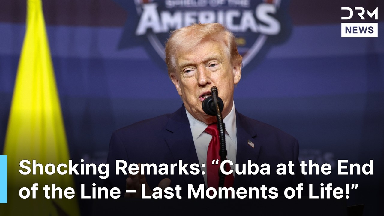 BREAKING NEWS: Trump Says Cuba Is At The End Of The Line, Signals Possible U.S. Deal Soon | AC1F