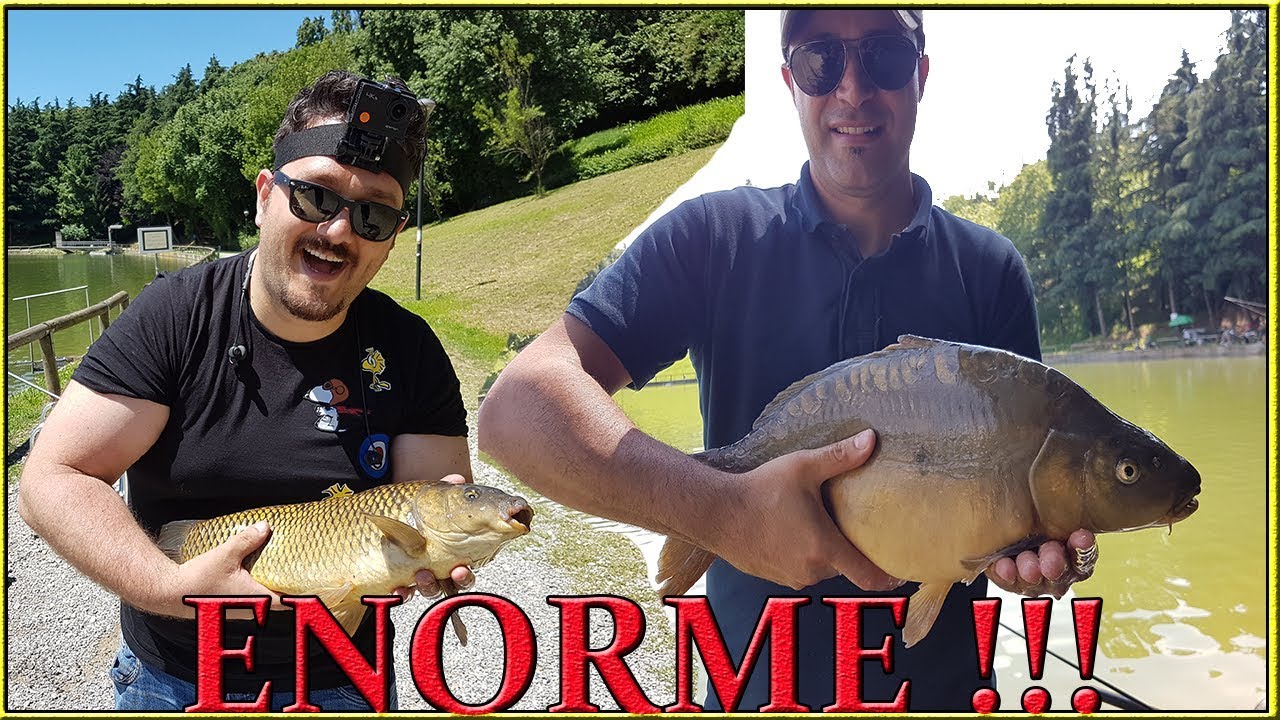 Pesca alla carpa!  incontro un mio fan !!! Lago nord di Paderno Dugnano