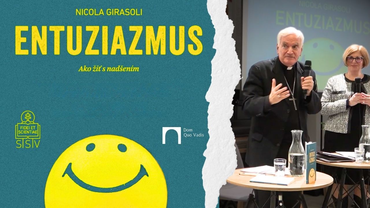 Diskusia s apoštolským nunciom o knihe Entuziazmus