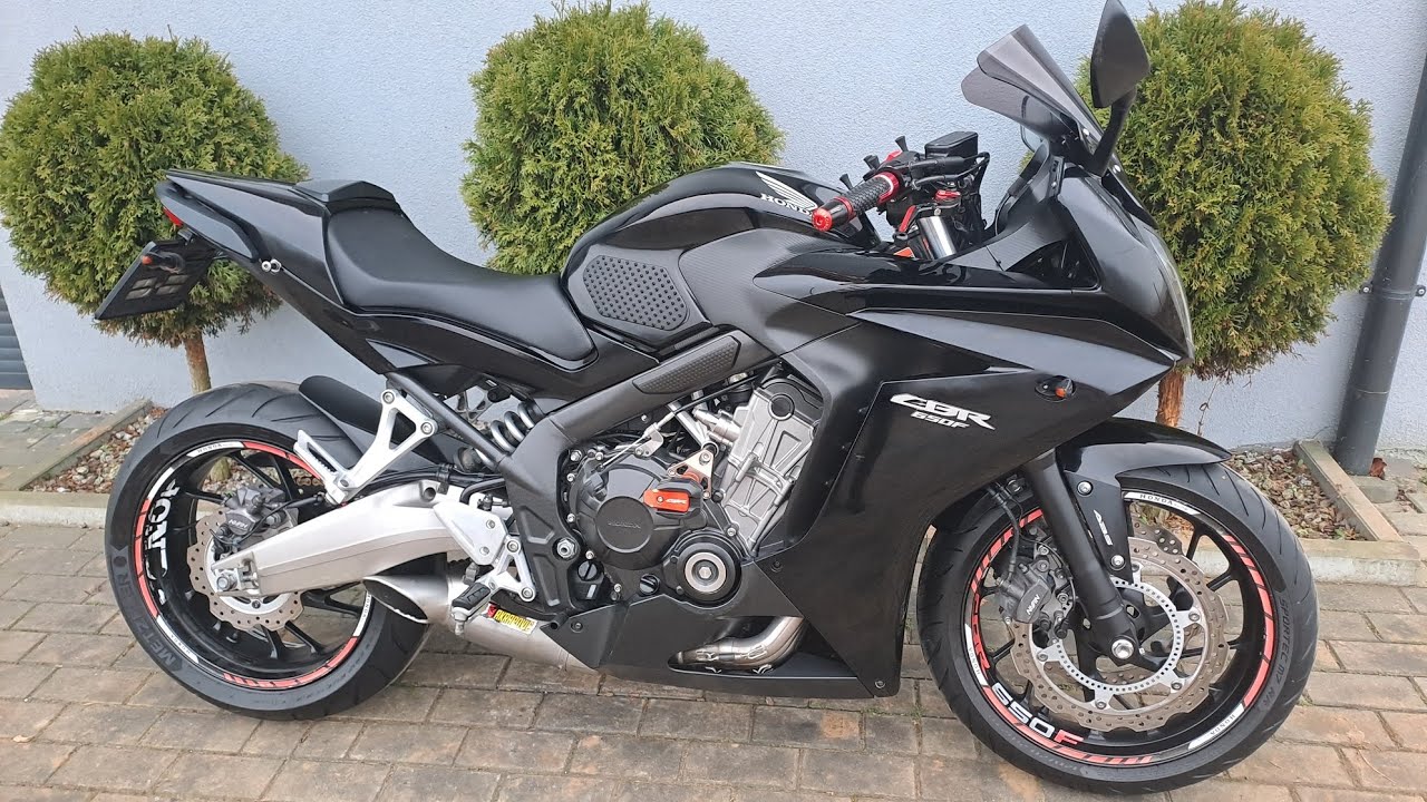 Honda cbr 650f ABS 2014 rok Akrapovic Bezwypadek  w firmie Sylwmoto Iława tel 500134533