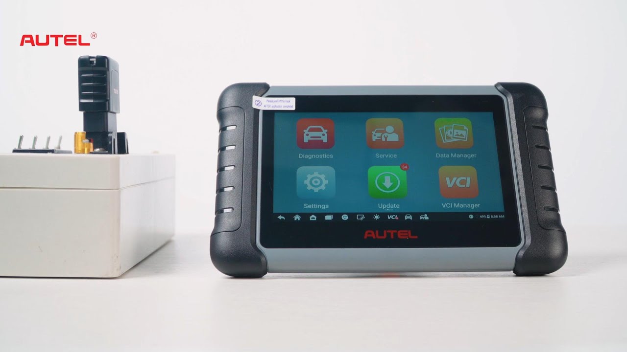 Autel MaxiCOM MK808Z-BT Diagnostic Functions Overview