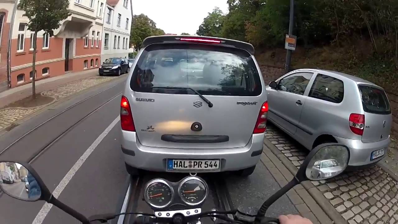 MotoVlog 007 - Fahrt zurück nach Halle Trotha