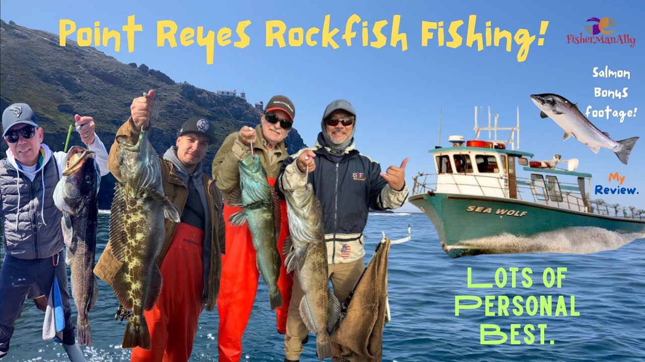 Point Reyes Rockfish fishing even Salmon came out to Play| Seawolf Review.
