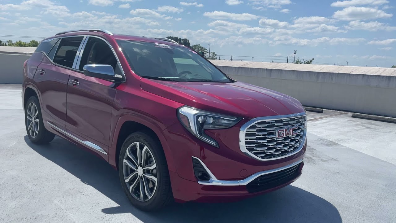 2018 GMC Terrain Denali SUV Red