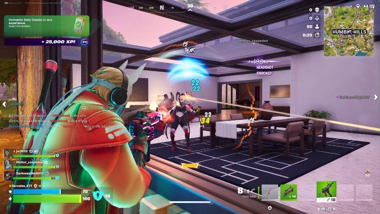 #Fortnite _5'kills