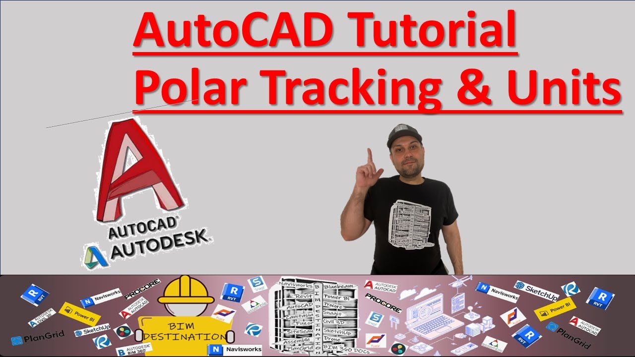 AutoCAD for Beginners | Learn Units, Ortho, Polar & Drawing Basics in 10 Minutes!
