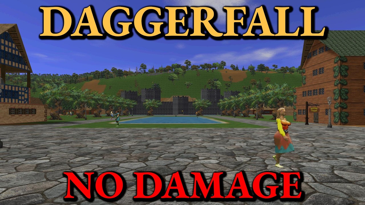 DAGGERFALL NO DAMAGE ROUTING - The Todd Run (Elder Scrolls 1-5 No Damage Run)