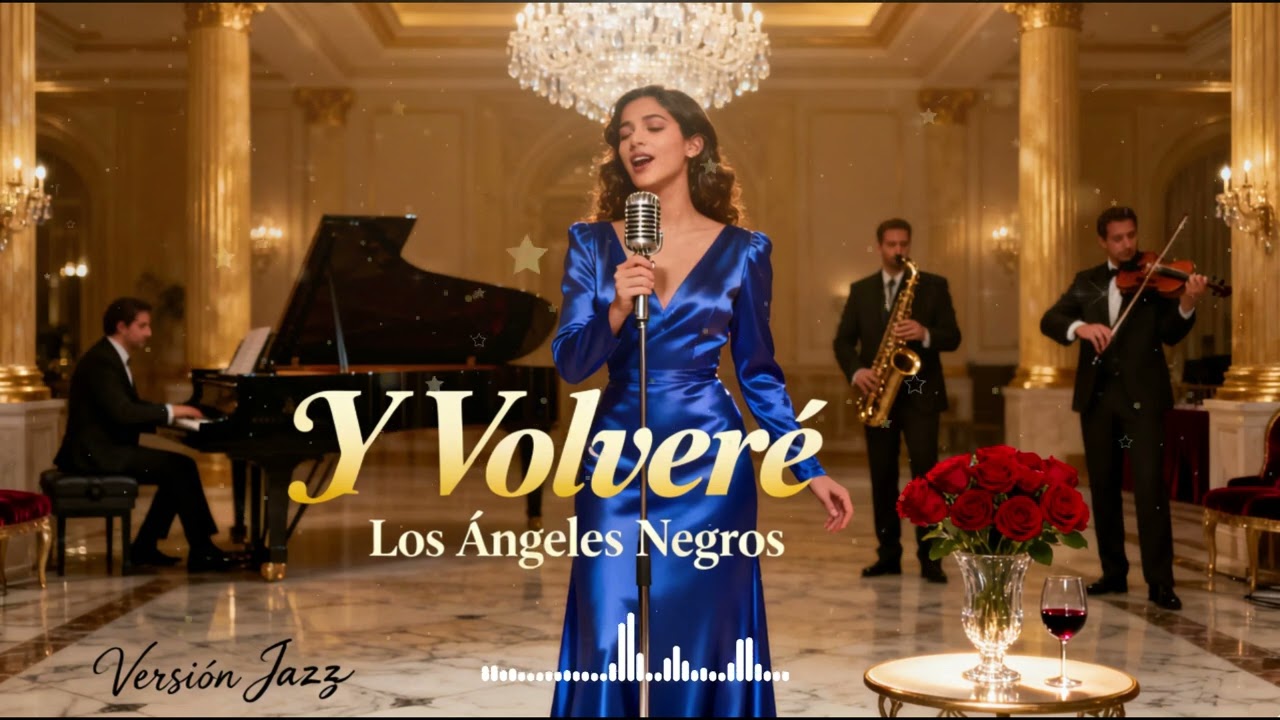 Y Volveré – Los Ángeles Negros | Cover Bolero Jazz | Bolero Romántico en Jazz Latino Atemporal