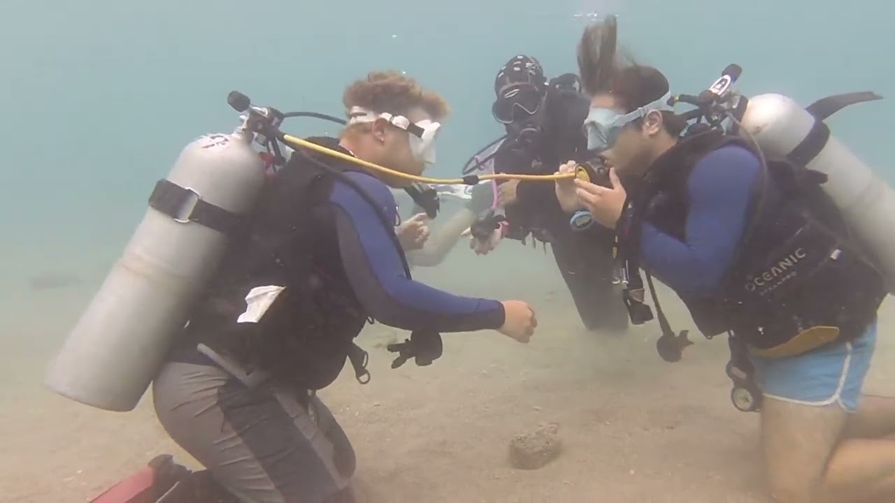 Stress test course, Dive master ￼