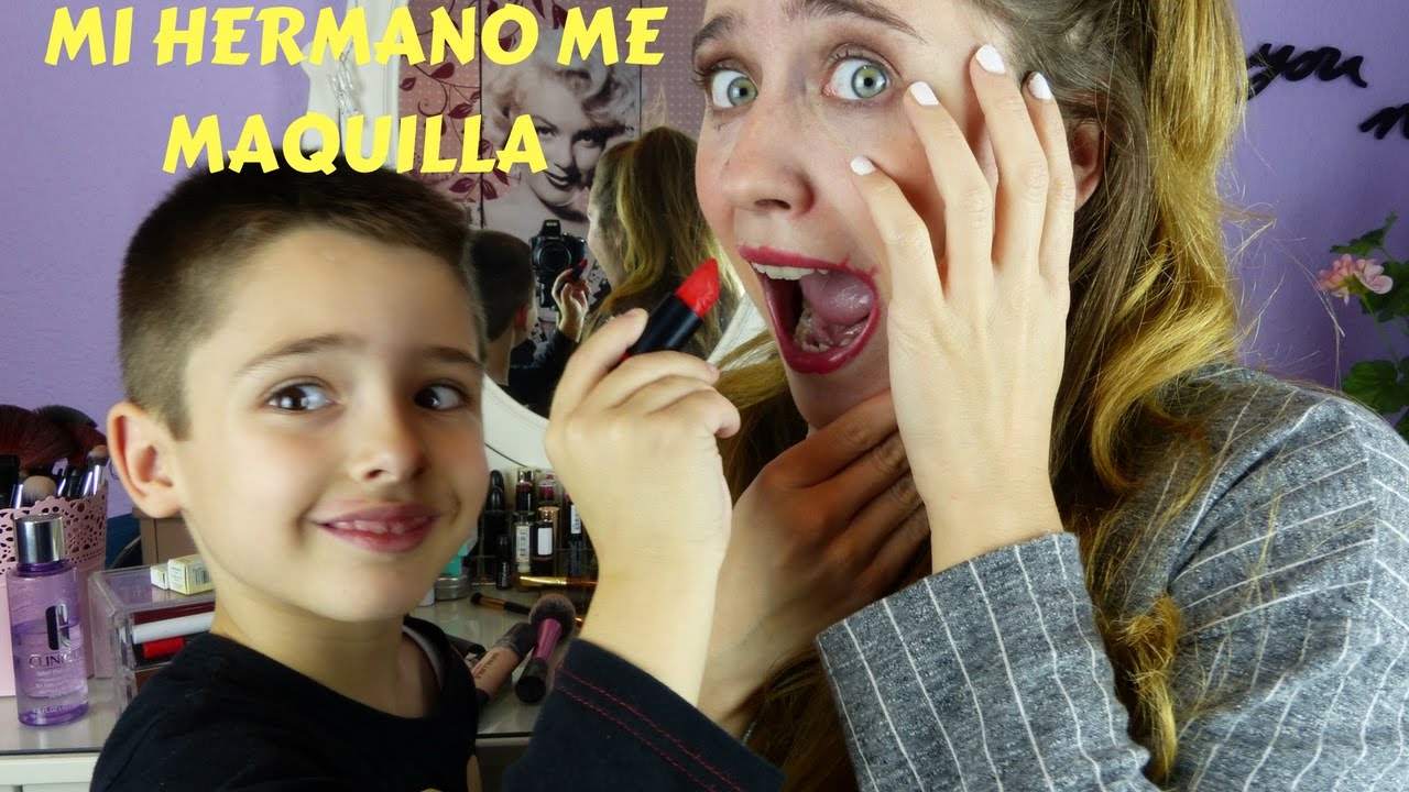 MI HERMANO ME MAQUILLA/ ALBITAMAKEUP