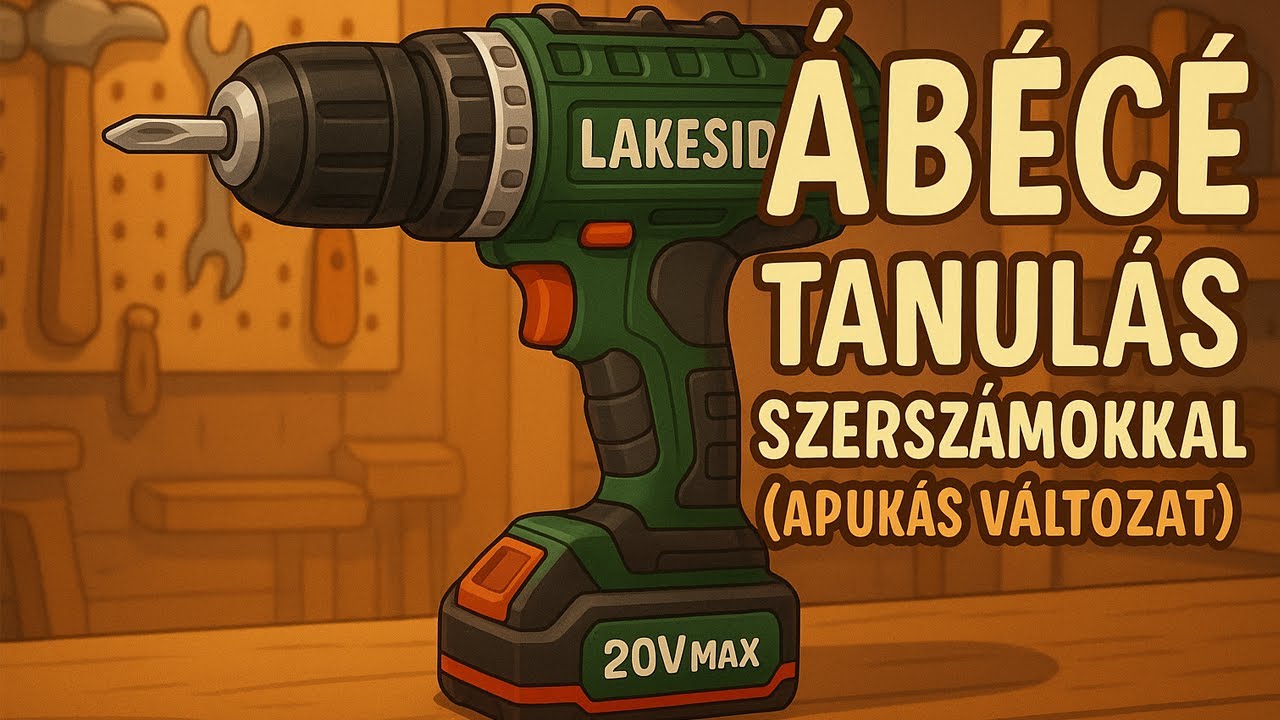 &Aacute;B&Eacute;C&Eacute; TANUL&Aacute;S GYEREKEKNEK | Szersz&aacute;mokkal, Apuk&aacute;s v&aacute;ltozat