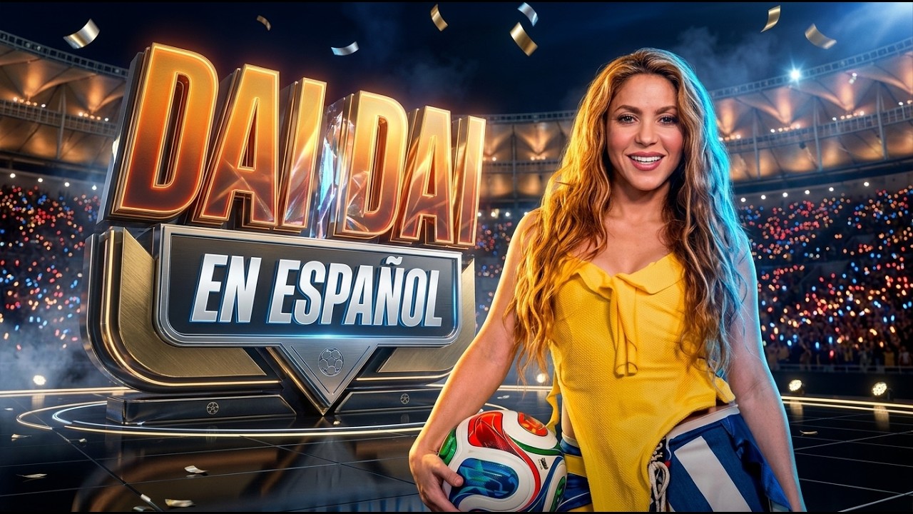 Shakira - Dai Dai (Estamos Listos!) En Espa&ntilde;ol | Official FIFA Sound World Cup 2026