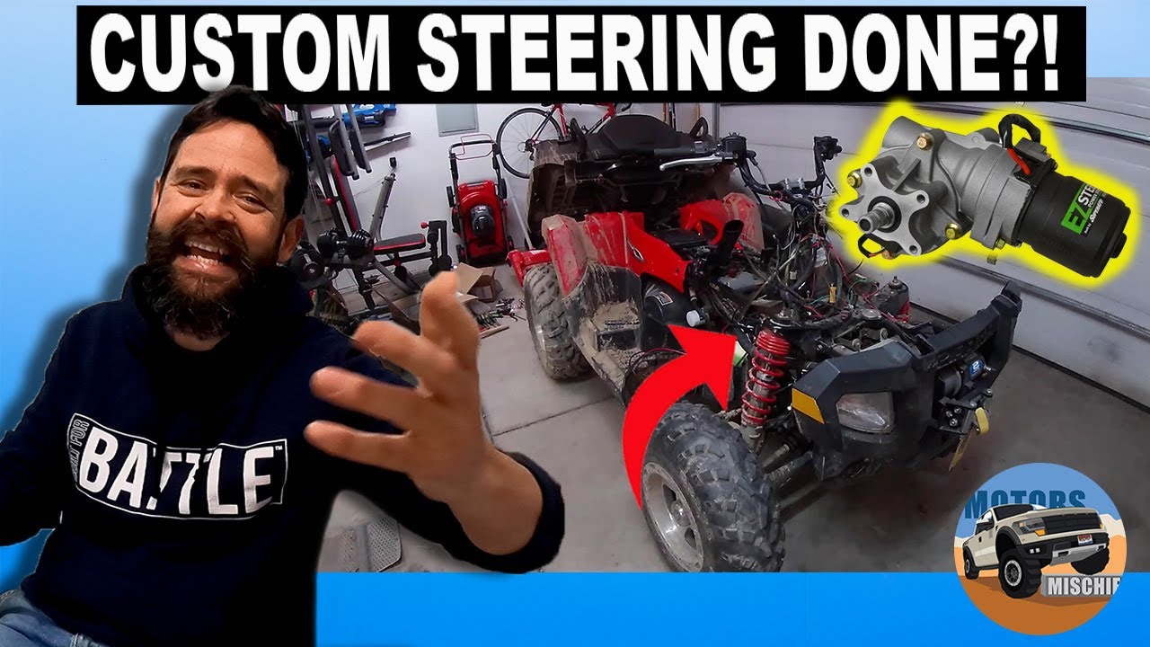 We Built the World's First 2006 Polaris Sportsman X2 with Power Steering! Part 3