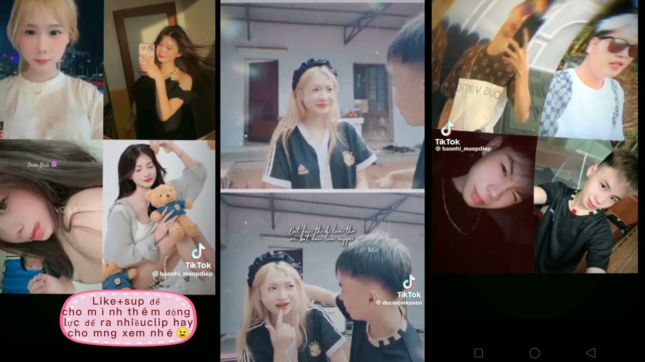 Tổng hợp những video mới nhất ở trên tiktok về team đức mõm  [Vanh×Quanh];[Mướp×Dieep][dmom×kimchi]⭐