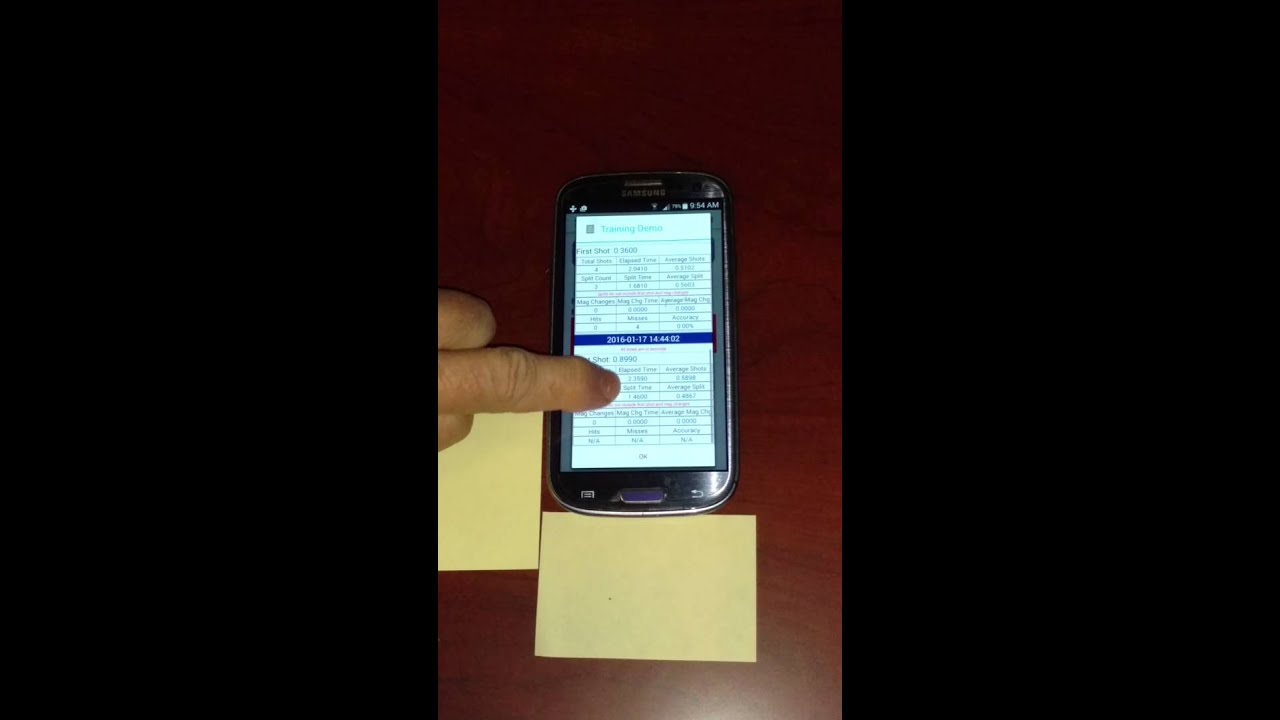 Splits Shot Timer Demo