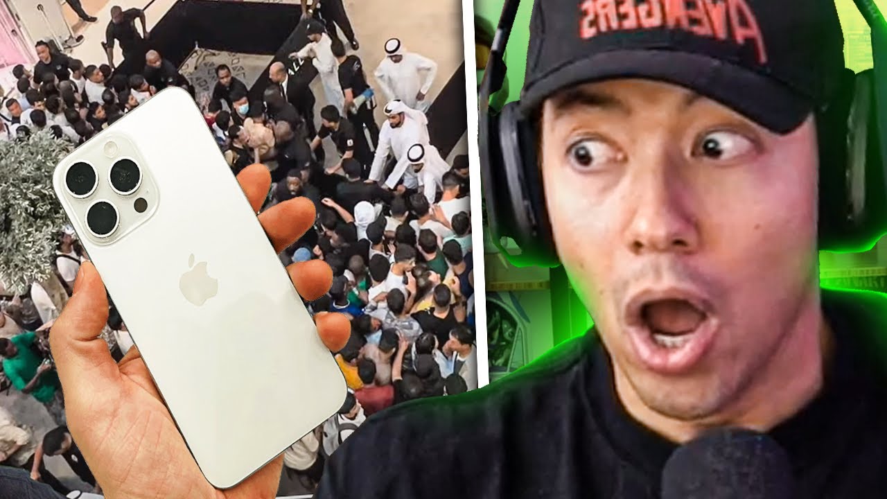 CES GENS SE BATTENT POUR LE DERNIER IPHONE !! 😬🤓