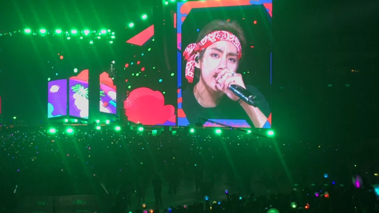 BTS - Anpanman (Love Yourself Tour) in Citi Field NYC 181006