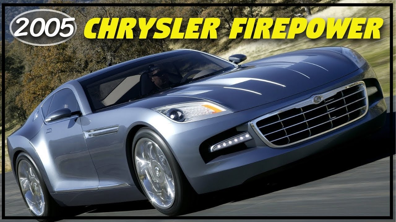 2005 Chrysler Firepower Concept - The Coupe Chrysler Needed to KILL Corvettes!