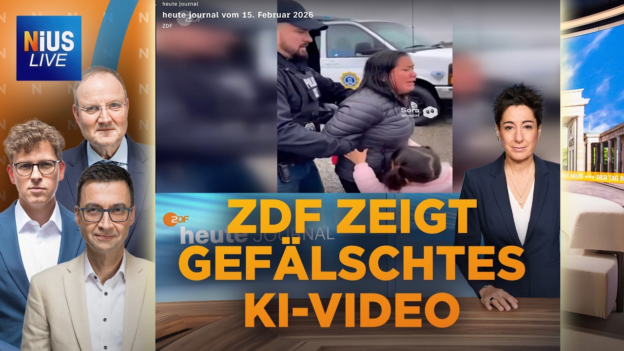 🚨Wie abgebrüht Dunja Hayali Lügen über Donald Trump verbreitet | NIUS Live am 17.02.2026