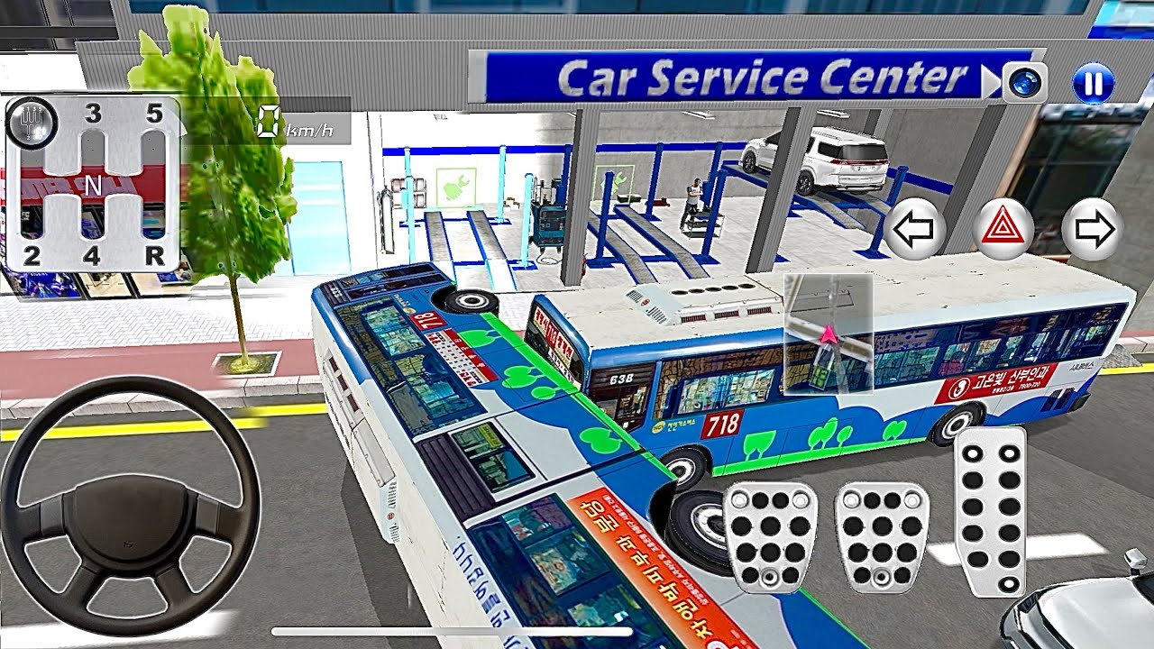 New driving bus 3d Driving Class android game play video || CarGame #gameplay #cargame #android 