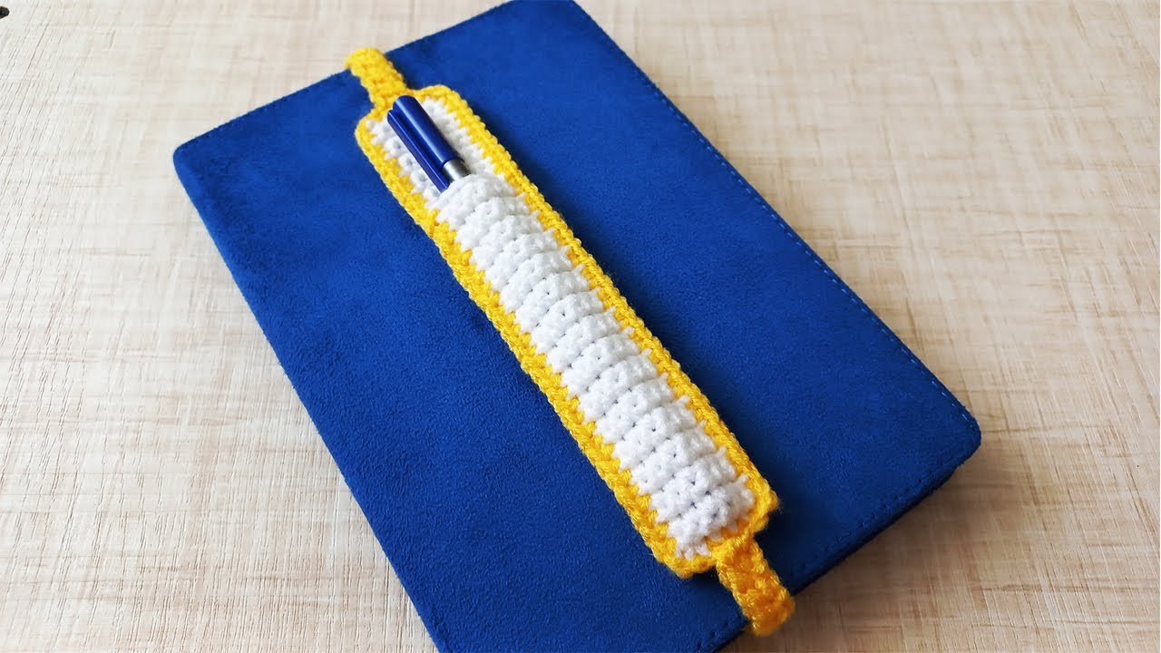 how to crochet a simple bookmark | Practical and easy crochet bookmark