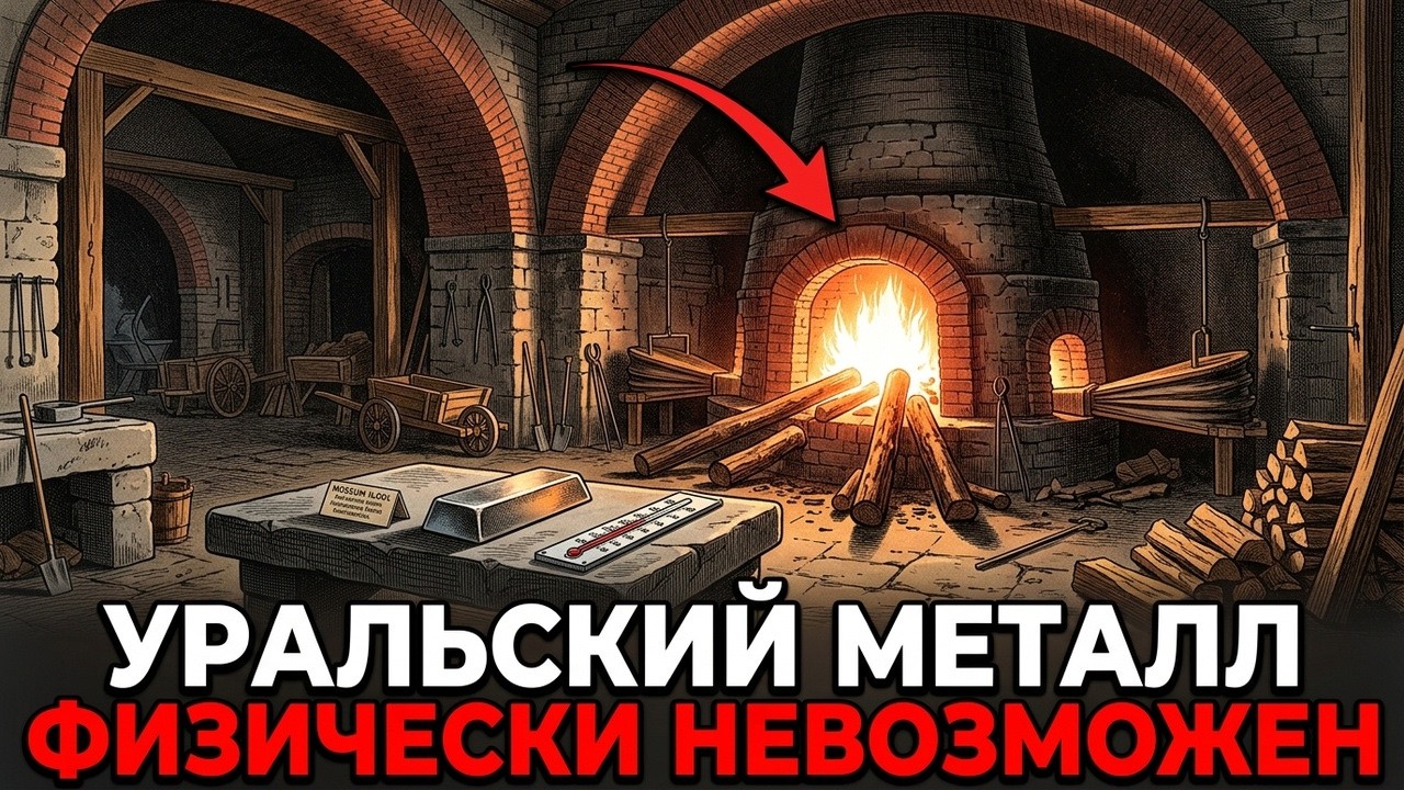 Уральские Заводы XVIII Века Выплавляли Металл При Температурах, Которые ФИЗИЧЕСКИ Невозможны