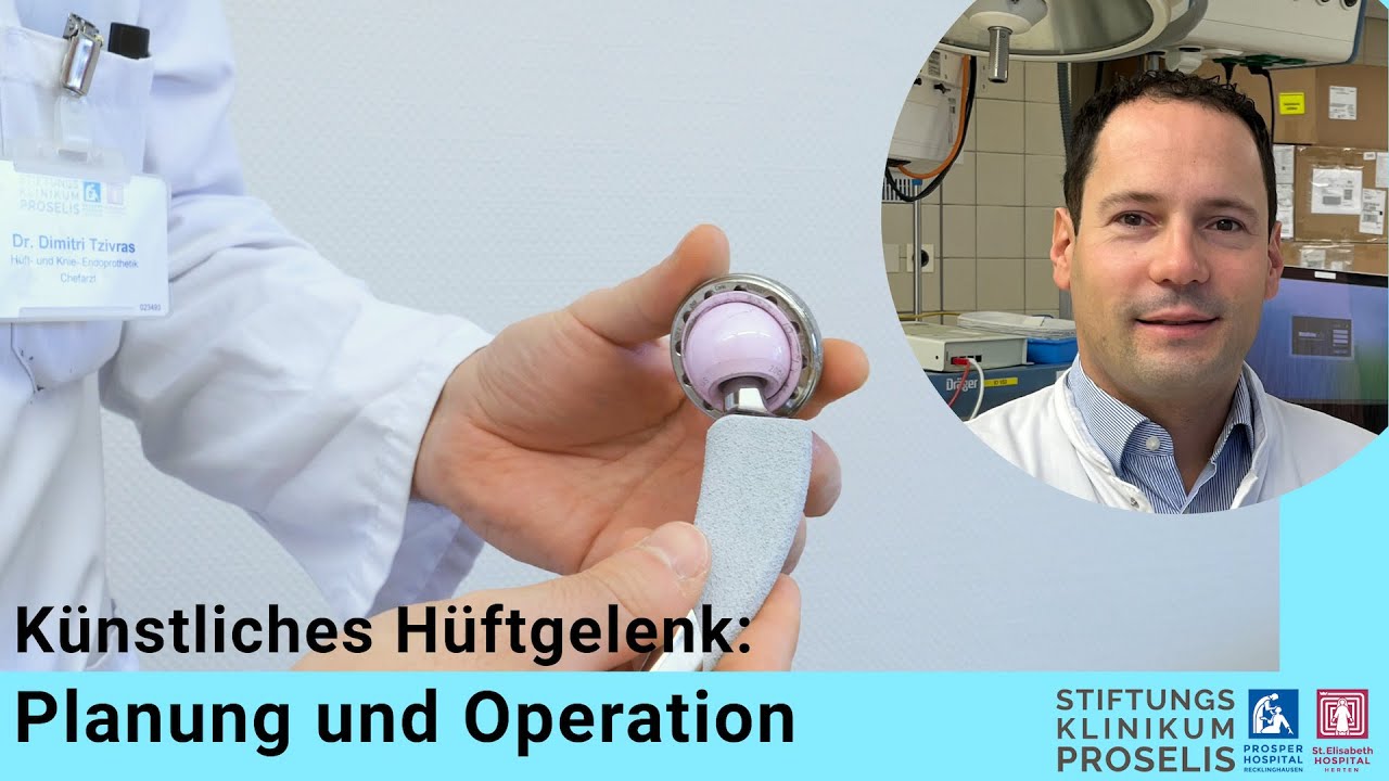 Künstliches Hüftgelenk: Planung und Ablauf der Operation | Hüft-TEP