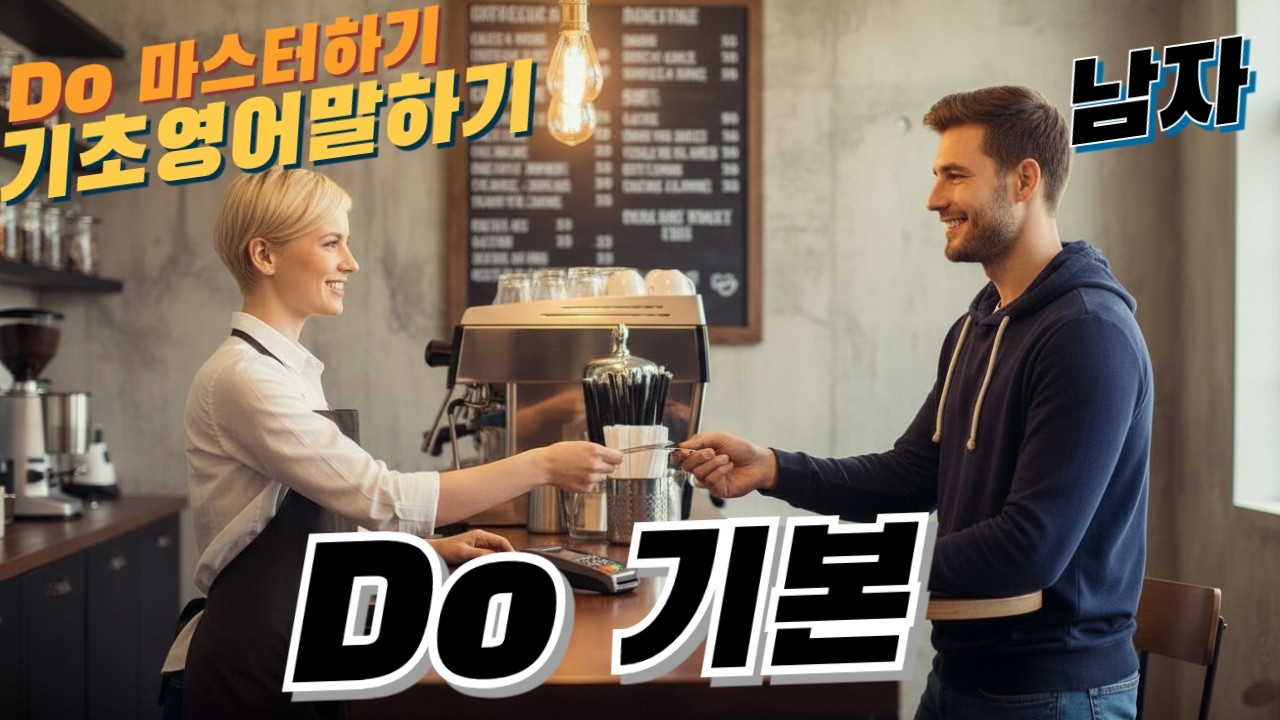 영어 말하기 | Do마스터하기1편 | 남자 | *영-한-영-영*