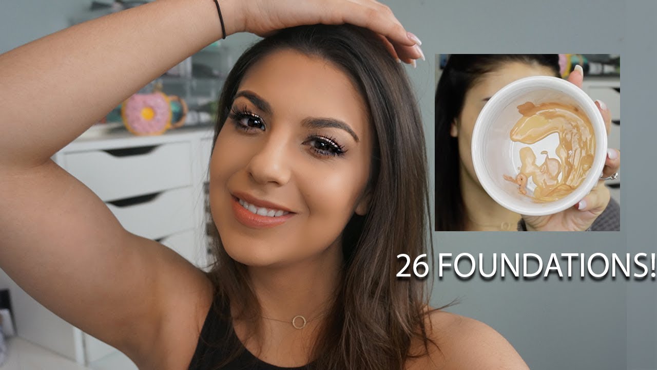 Mixing All My Foundations Together! | SHOOK