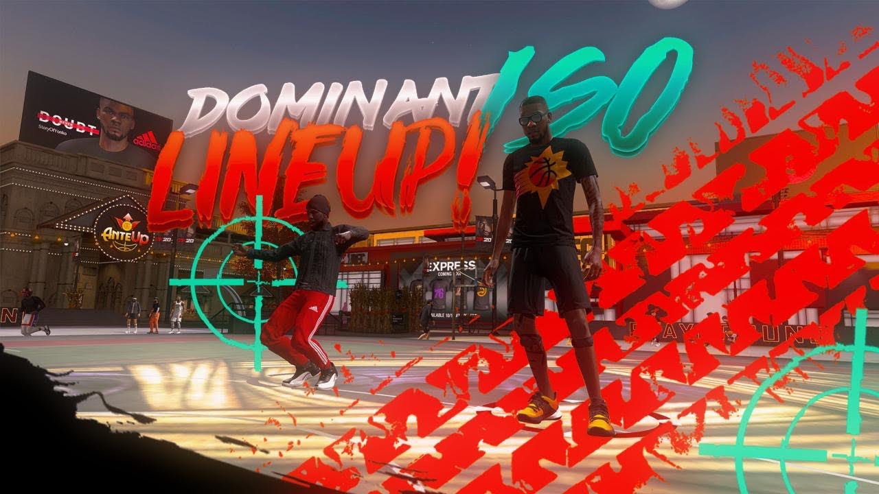 HOW TO BE DOMINANT WITH ISO LINEUP IN NBA 2k20