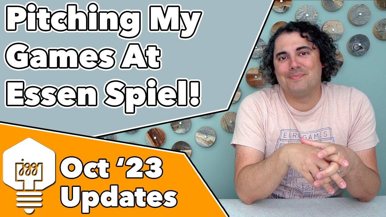 Essen & Pitching My Games! - Updates October 2023