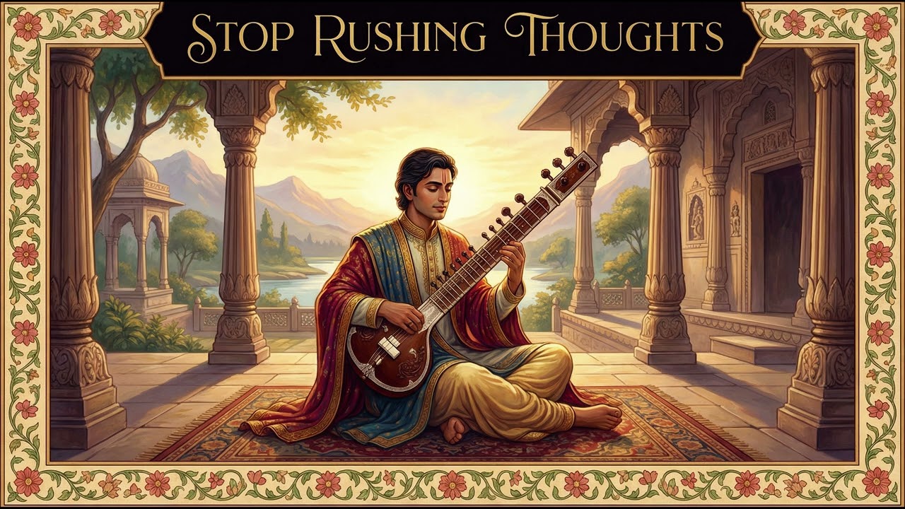 Sitar Music for Stress Relief | 528Hz Anxiety & Tension Release