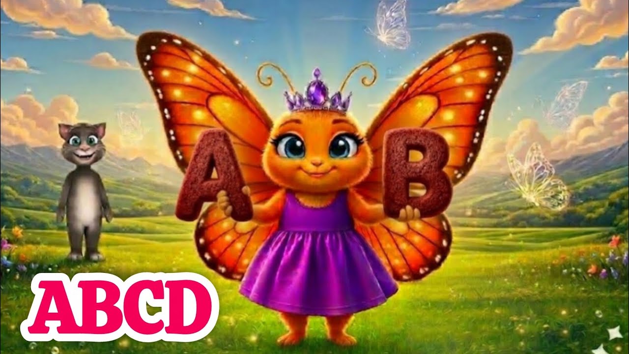 Ab Bacche Khud Bolenge ABCD! 🦋 Butterfly Wali Magic Padhai | Cartoon Mam