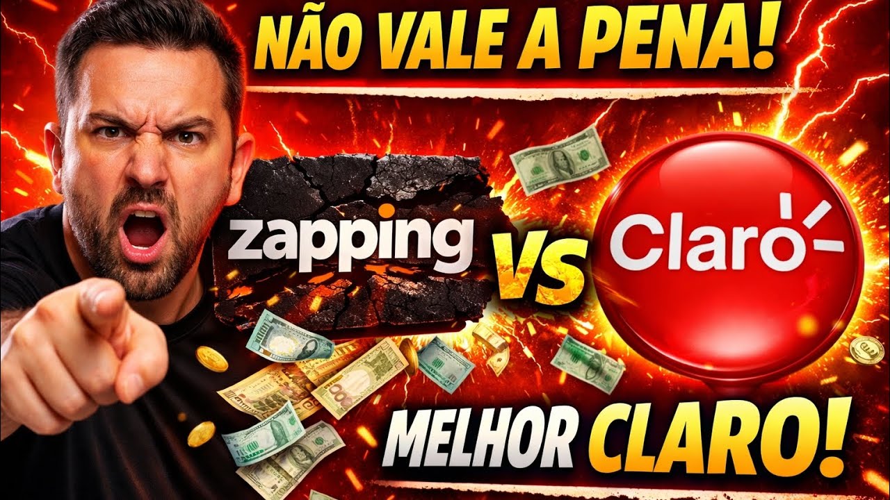 🚨 ZAPPING NÃO VALE A PENA! TESTEI O FULL E A CLARO É MUITO MELHOR!
