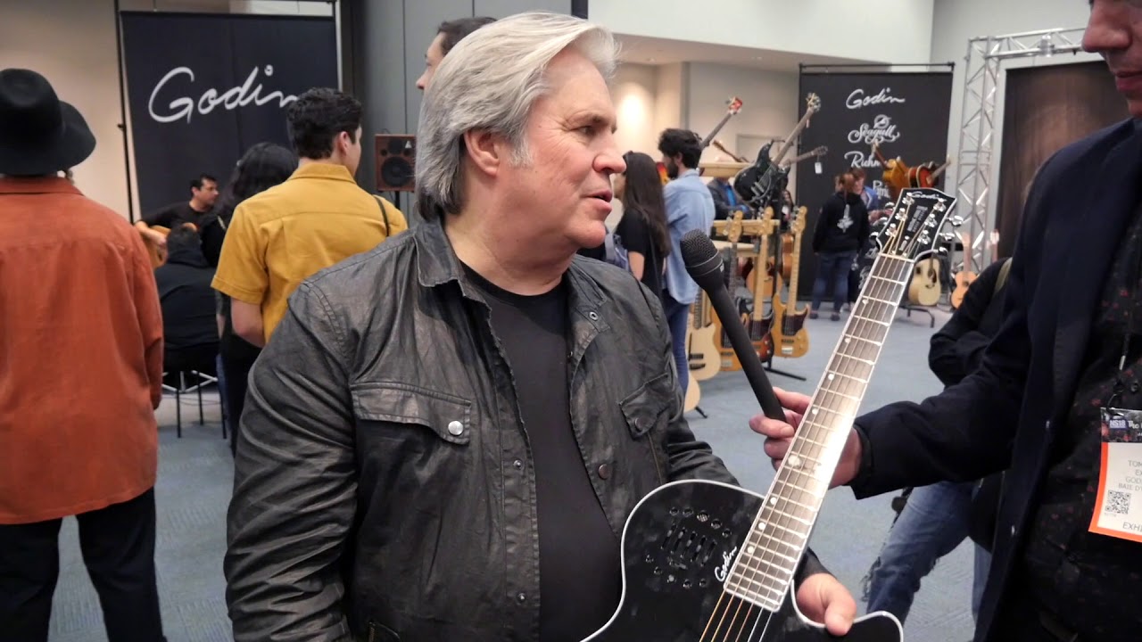 Doyle Dykes - Godin Multiac at NAMM 2018