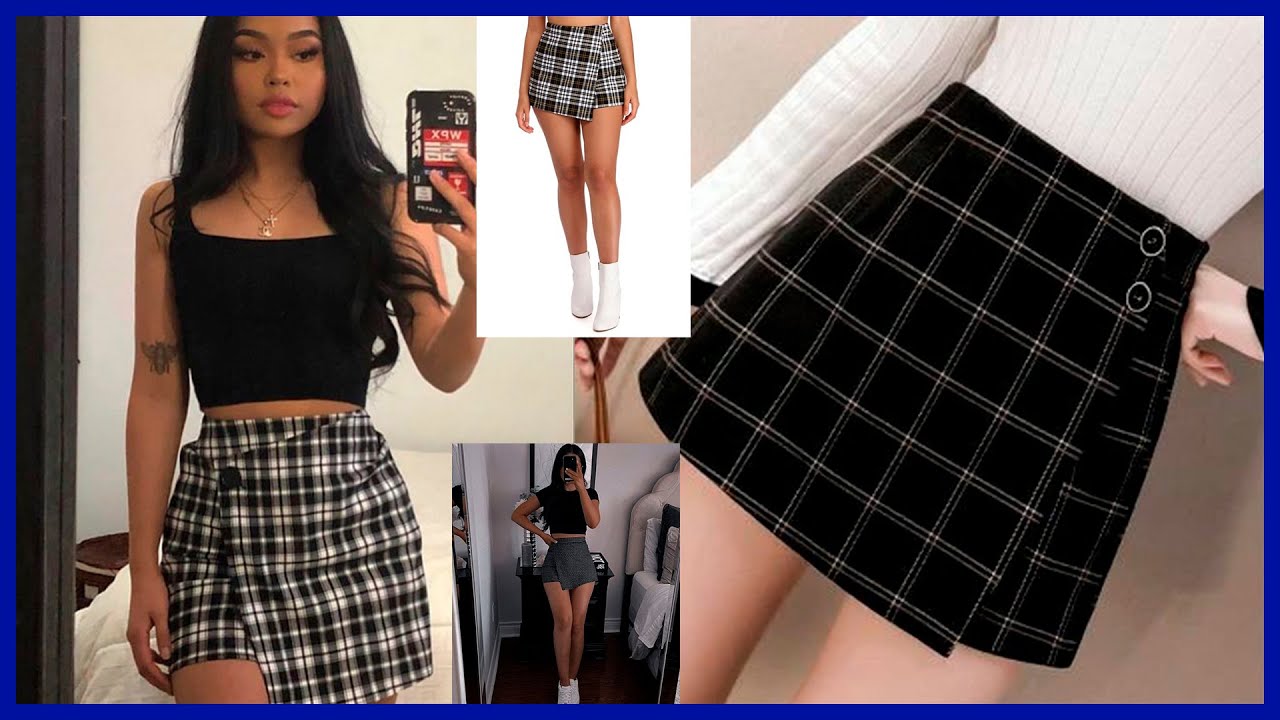 DIY Como Hacer Short Falda Facil y Rapido - How to Make Short Skirt Easy -