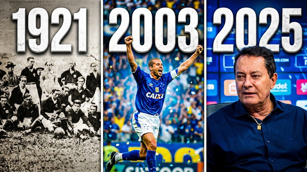 A VERDADEIRA HISTÓRIA DO CRUZEIRO ESPORTE CLUBE - DE 1921 A 2025