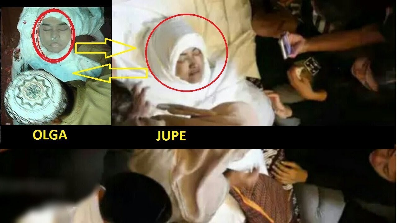 MENGEJUTKAN !!! Julia Perez Dan Olga Tersenyum Saat Di Makamkan