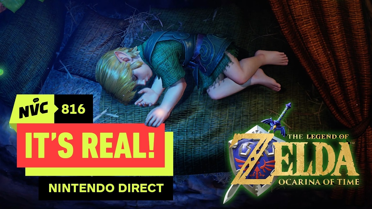 Реакция на Nintendo Direct: ремейк Ocarina of Time вызвал у нас мурашки &mdash; NVC 816