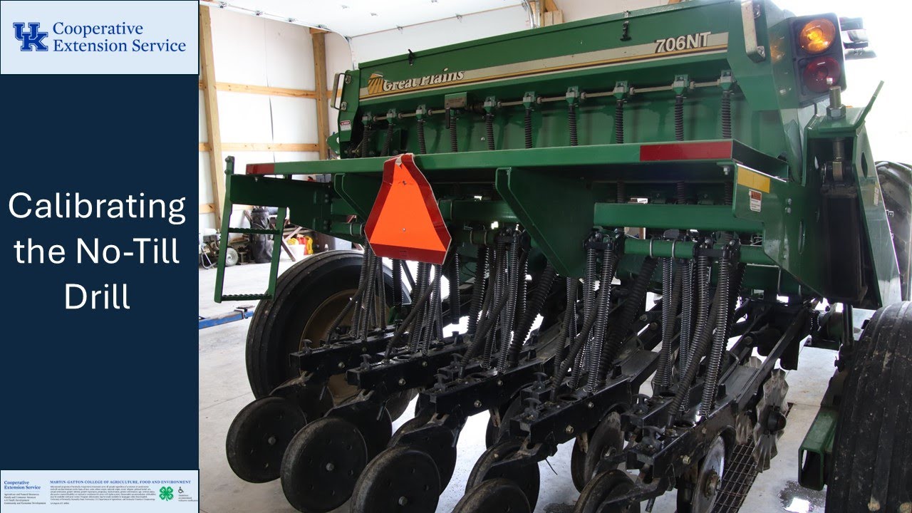 Around the Farm: Calibrating the County No-Till Drill