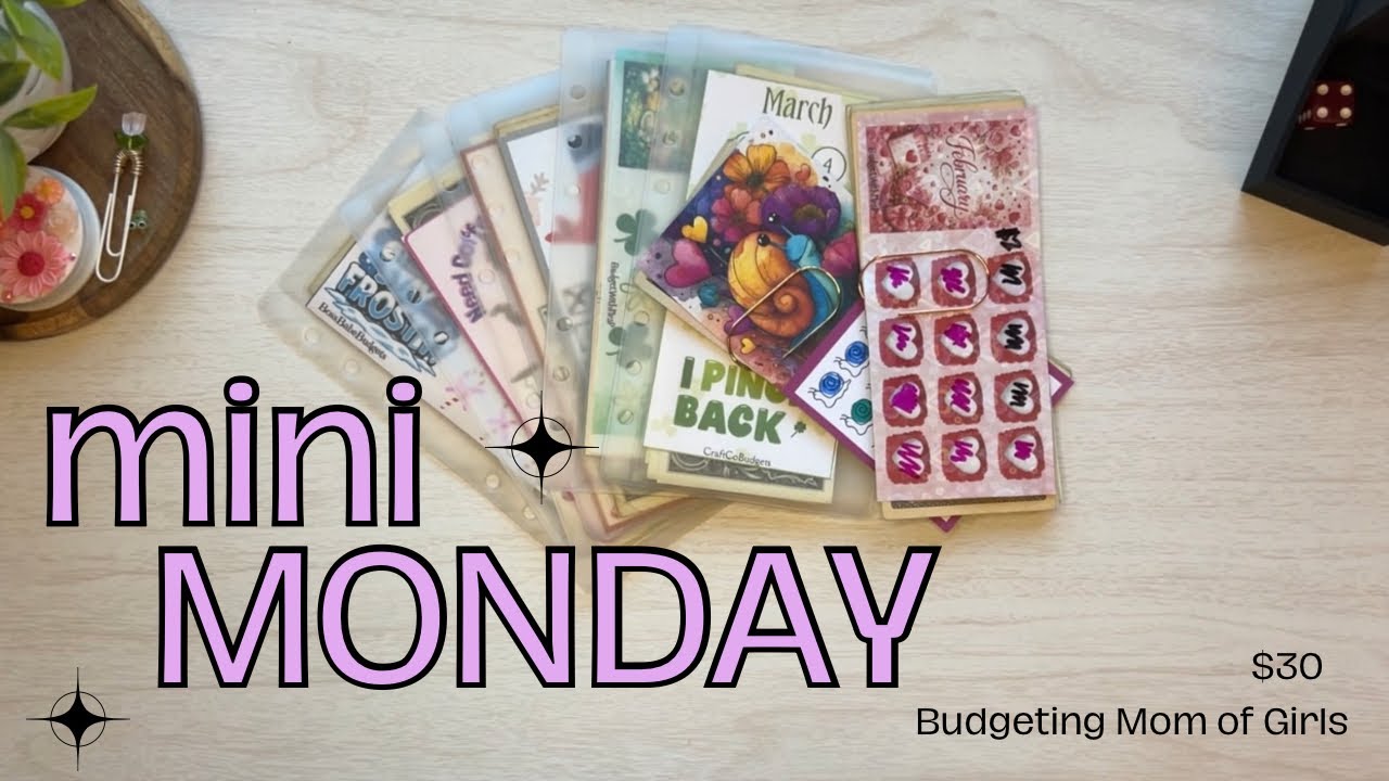 MINI MONDAY 🎉 | $30 | Savings Challenges 