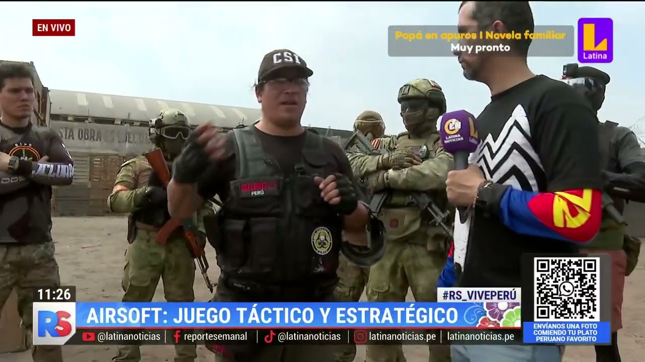 Airsoft: juego táctico y estratégico donde se vive la real adrenalina.